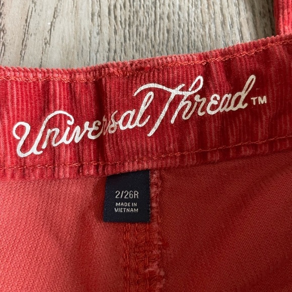 Universal Thread Corduroy High Rise Skinny Bootcut, size 2 - Picture 3 of 6